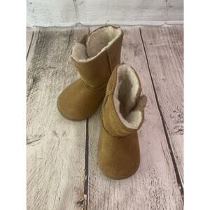 WONDER NATION Girl's Chestnut Cozy Faux Shearling Boots / Size: 3